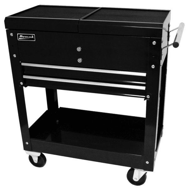 27″ Pro Series Two Drawer Slide Top Service Cart Pro Series 2