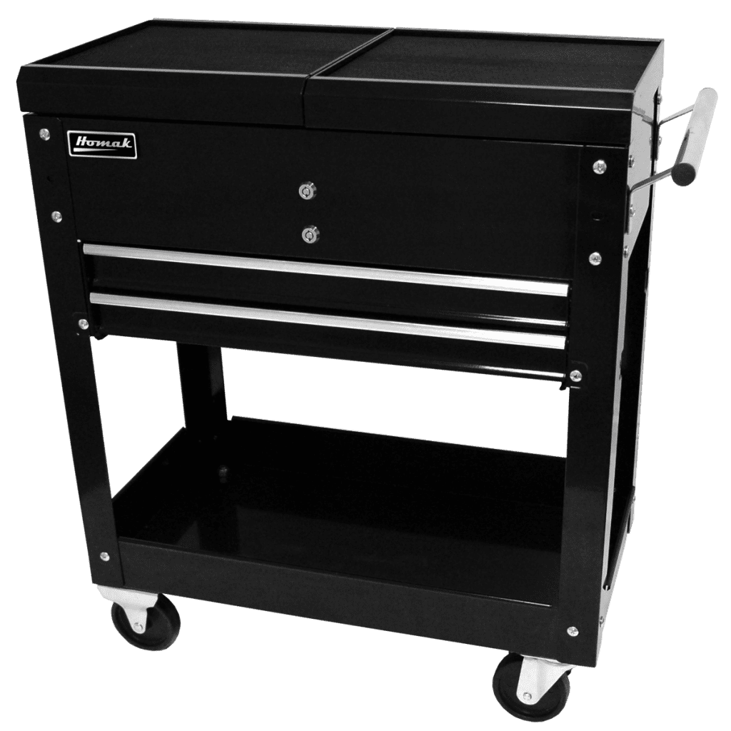 27″ Pro Series Two Drawer Slide Top Service Cart Pro Series 2