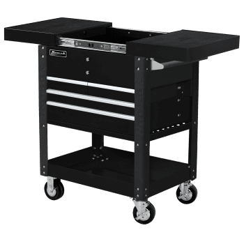 Slide Top Service Cart 35″ Pro Series Four Drawer LiftGate Pro Series