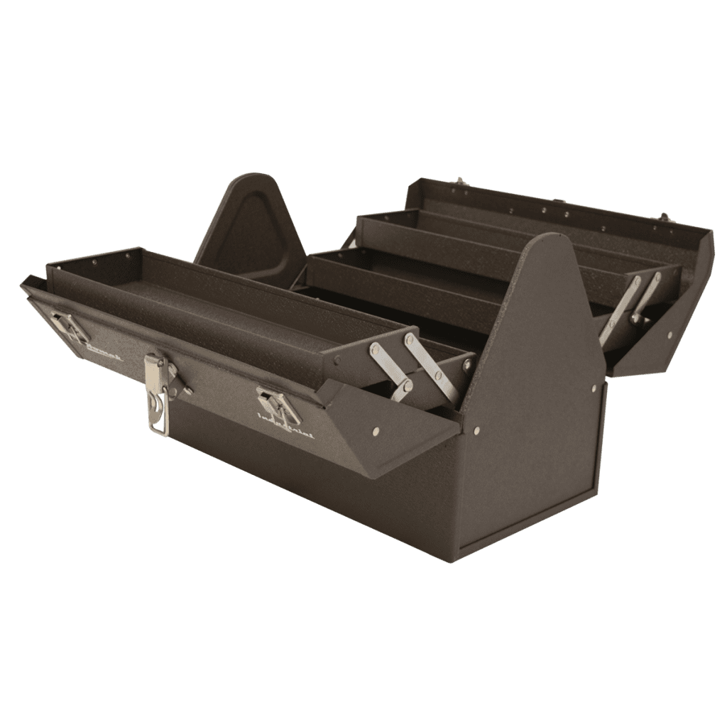 16 Steel Hip Roof Hand Carry Toolbox - Homak Manufacturing