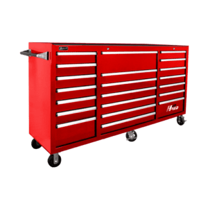 red H2Pro rolling tool box