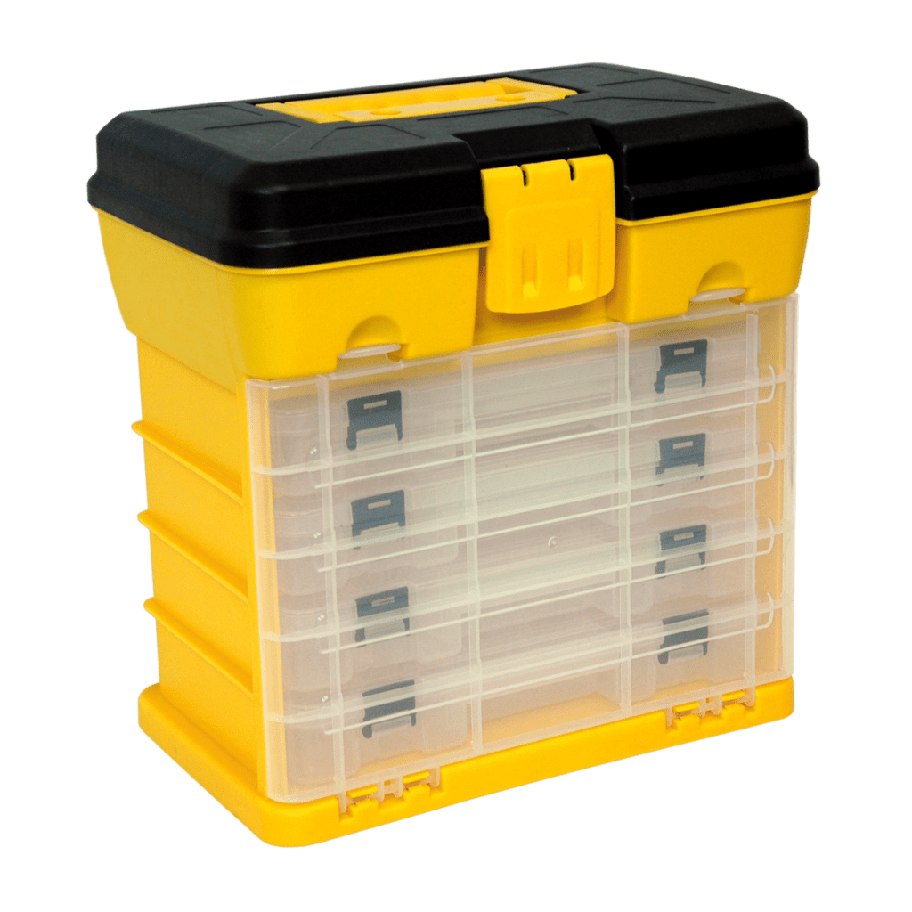 Small Portable Plastic Parts Organizer - Homak Manufacturing