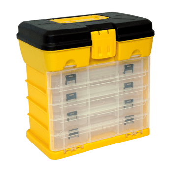 Small Portable Plastic Parts Organizer Organizer