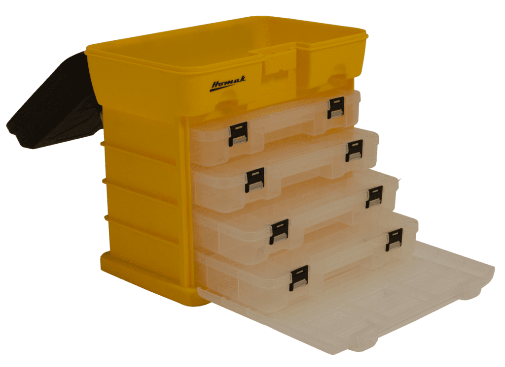 Large Portable Plastic Parts Organizer - Homak Manufacturing