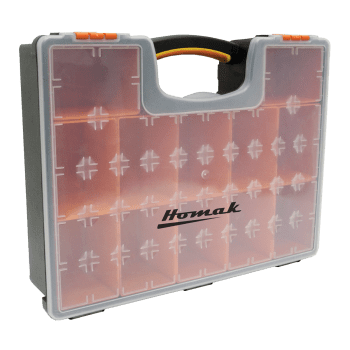 Plastic Storage with 12 Removable Bins Organizer