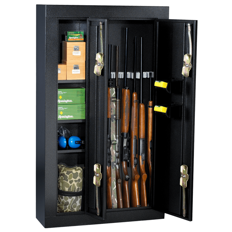 8 Gun Double Door Gun Cabinet | Homak Manufacturing