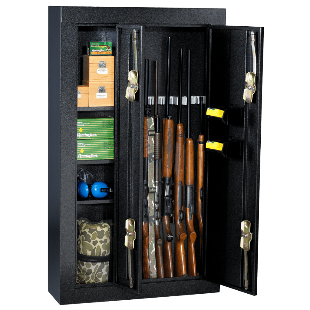 Homak 8 Gun Double Door Security Cabinet Gun Safes Homak