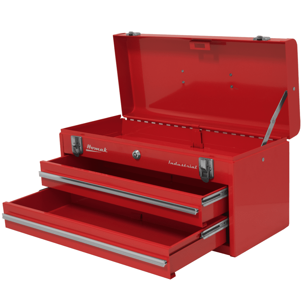 20 Industrial Two-Drawer Friction Toolbox - Homak Manufacturing