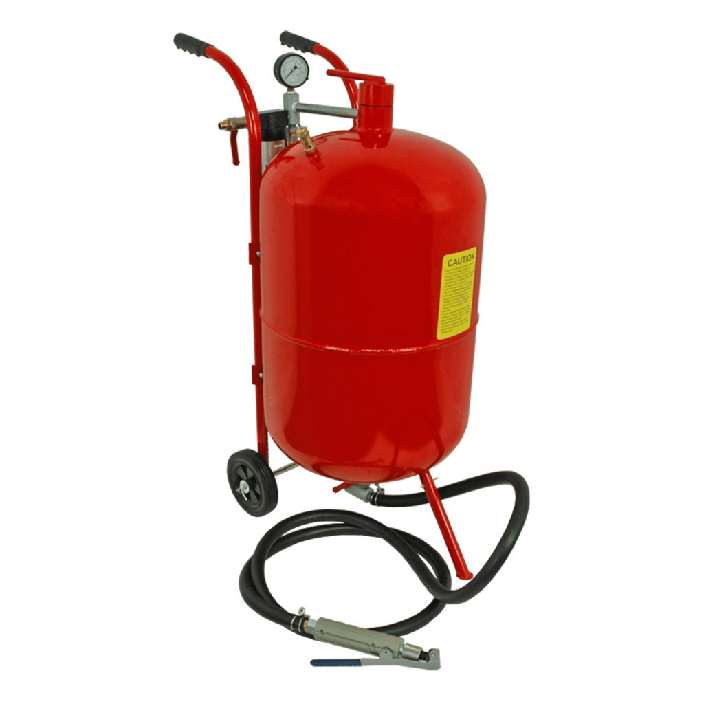 10 Gallon Abrasive Pressure Pot Abrasive Cabinet 2