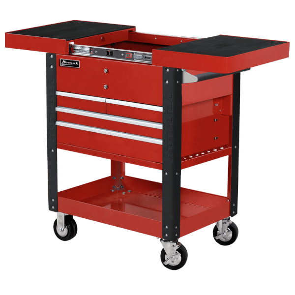 Slide Top Service Cart 35″ Pro Series Four Drawer LiftGate Pro Series 4