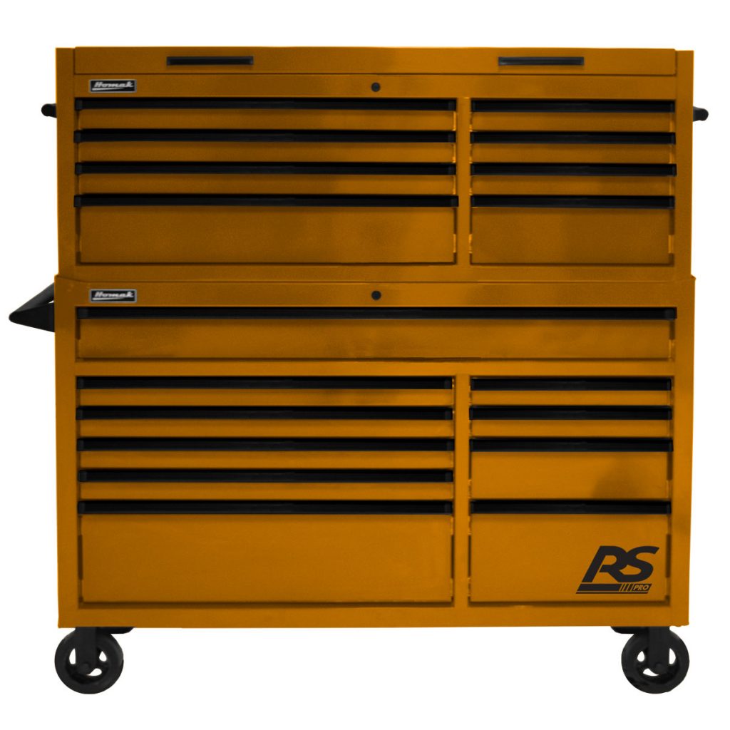 Tool Chests and Cabinets | 54 Orange RSCombo | Homak Manufacturing
