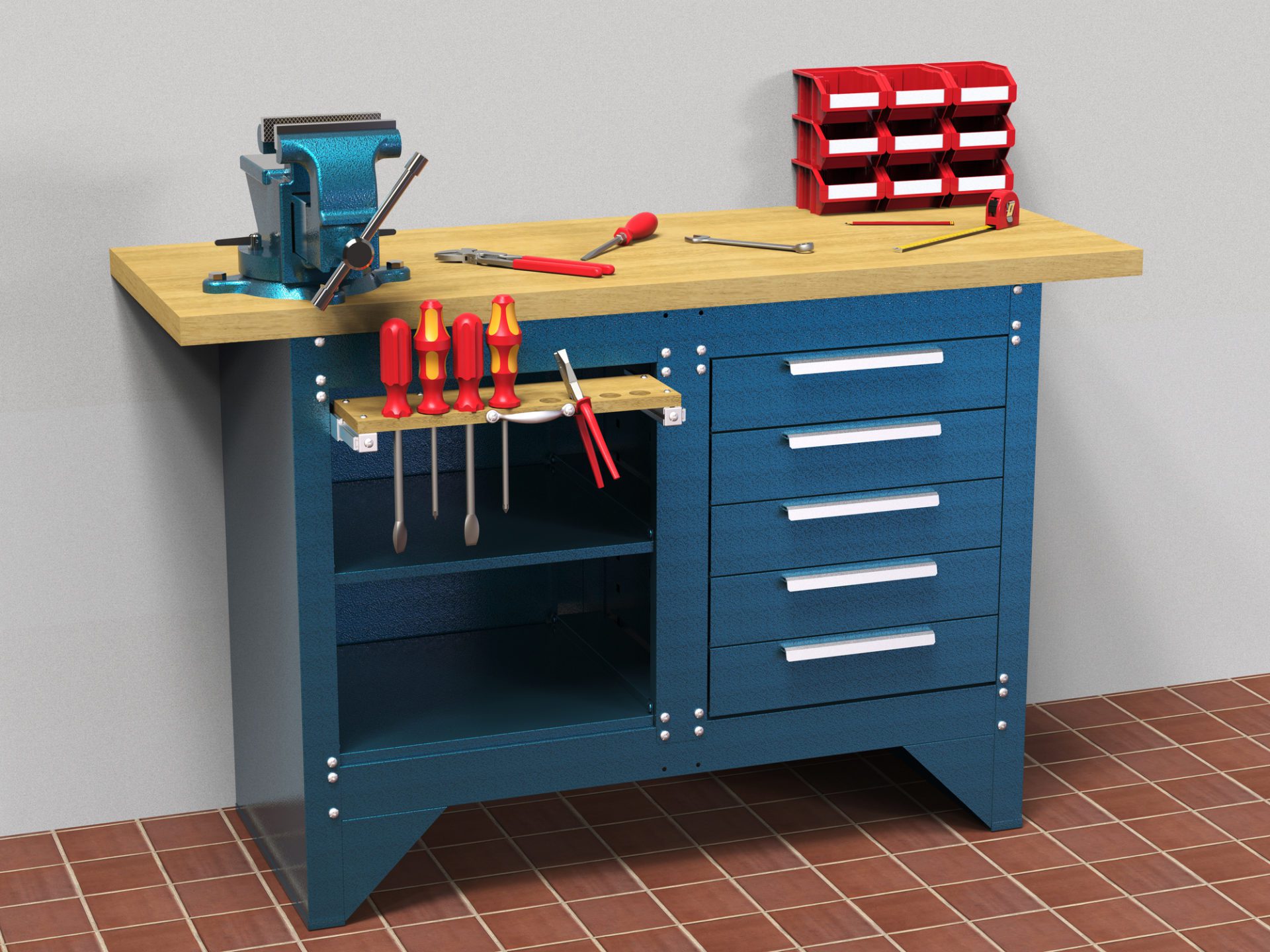 Shopping for a Workbench for your Garage - Homak Manufacturing