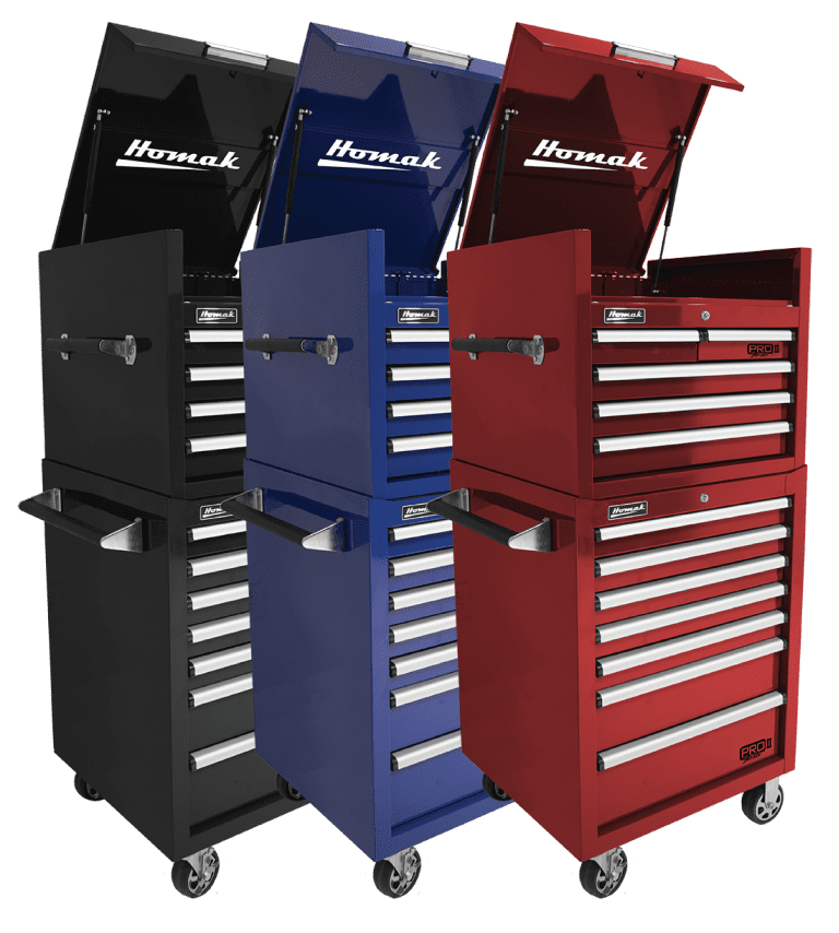 Homak 27" Pro Series II Combo - Rolling Tool Cabinet