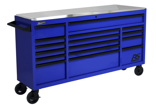 72” Roller Cabinet w/ Stainless Steel Top RS Pro 72 roller cabinet Chests and Cabinets 4