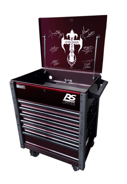 35″ RS Pro Limited Count’s Kustoms 7 Drawer Service Cart LiftGate Pro Series