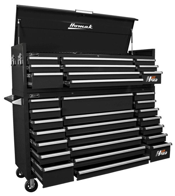 72″ H2pro Combo LiftGate Chests and Cabinets 5