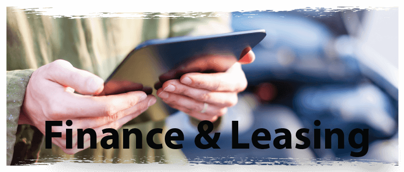 finance and leasing banner