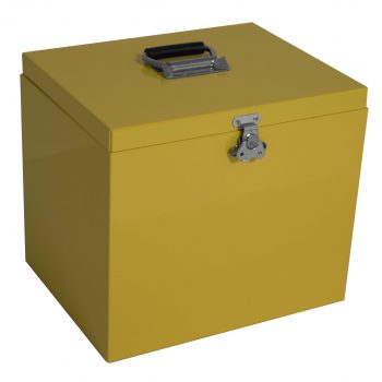 13″ Yellow File Box Safety