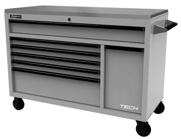 54″ TECH Roller Cabinet w/ Stainless Steel Top 54 roller cabinet Chests and Cabinets 9