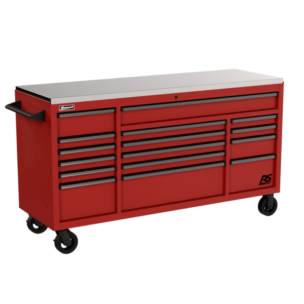72” Roller Cabinet w/ Stainless Steel Top RS Pro 72 roller cabinet Chests and Cabinets 4