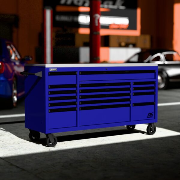72” Roller Cabinet w/ Stainless Steel Top RS Pro 72 roller cabinet Chests and Cabinets