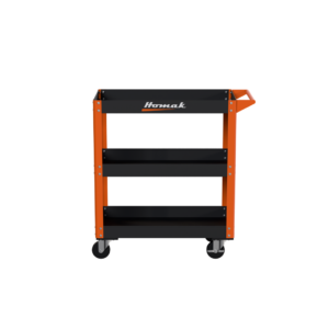 30″ Metal 3 Tier Service Cart Tool Carts & Service Carts