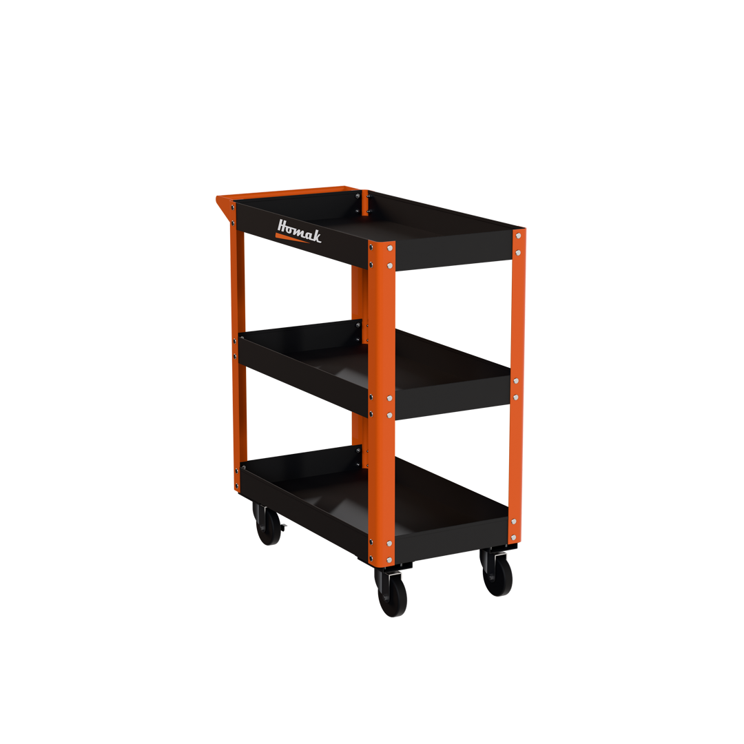 30″ Metal 3 Tier Service Cart 30″ Metal 3 Tier Service Cart Tool Carts & Service Carts 6