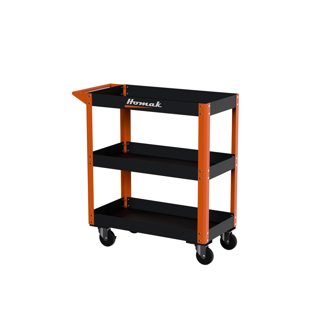 30″ Metal 3 Tier Service Cart 30″ Metal 3 Tier Service Cart Tool Carts & Service Carts 7