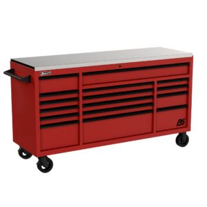 72” Rolling Tool Chest | Stainless Steel Rolling Cabinet