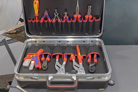 Steel toolbox